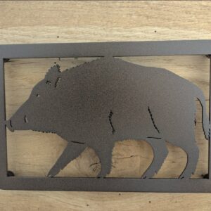 Dessous de plat acier sanglier – marron foncé
