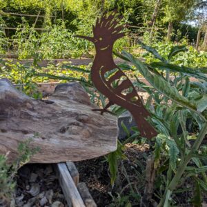 Huppe fasciée en acier