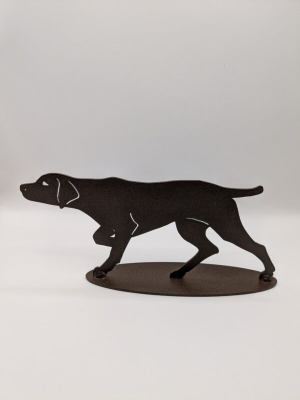 chien d'arrêt socle acier – Image 2