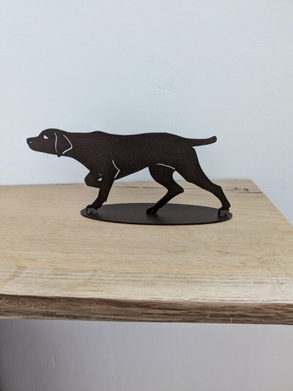 chien d'arrêt socle acier – Image 4