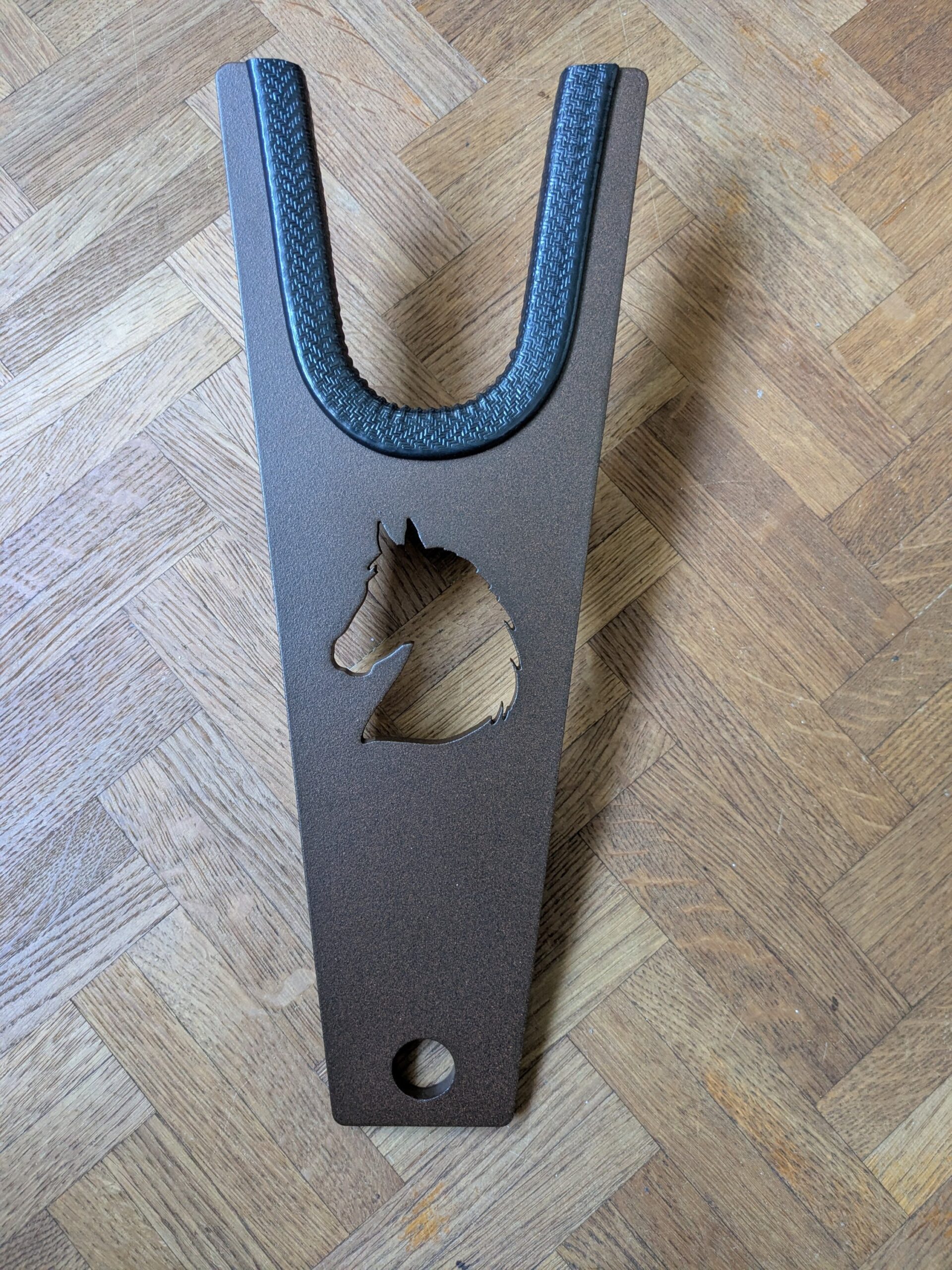 Tire-bottes tête de cheval